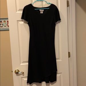 Black tiered dress from Dress Barn, size 14